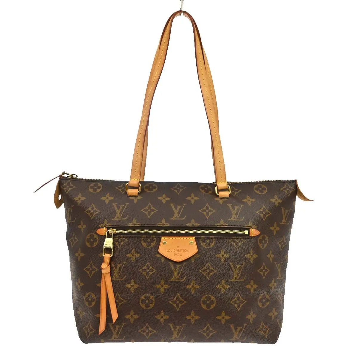 Louis Vuitton Iena Tote Monogram Canvas Brown Canvas Tote Bag Bag (Pre-Owned)