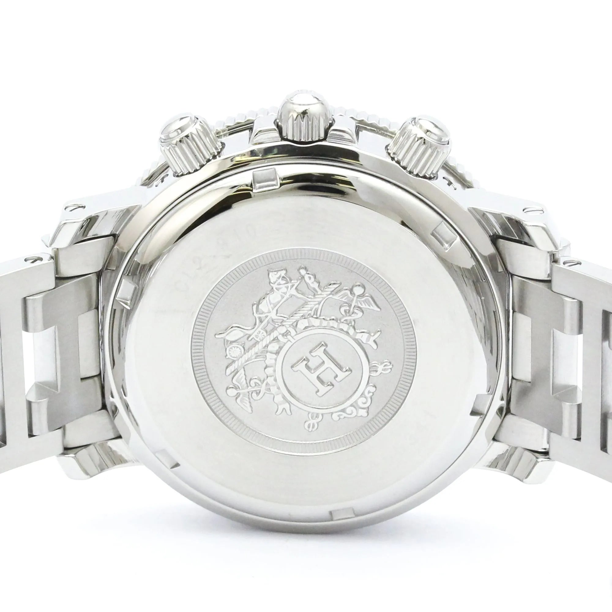 Hermes Clipper Diver Chronograph Quartz Stainless Steel Watch (Pre-Owned)