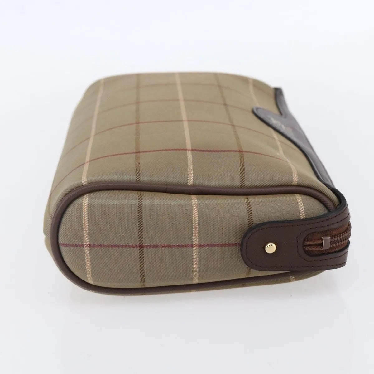 Burberry Nova Check Pochette Canvas Beige Canvas Clutche & Pouche Bag (Pre-Owned)