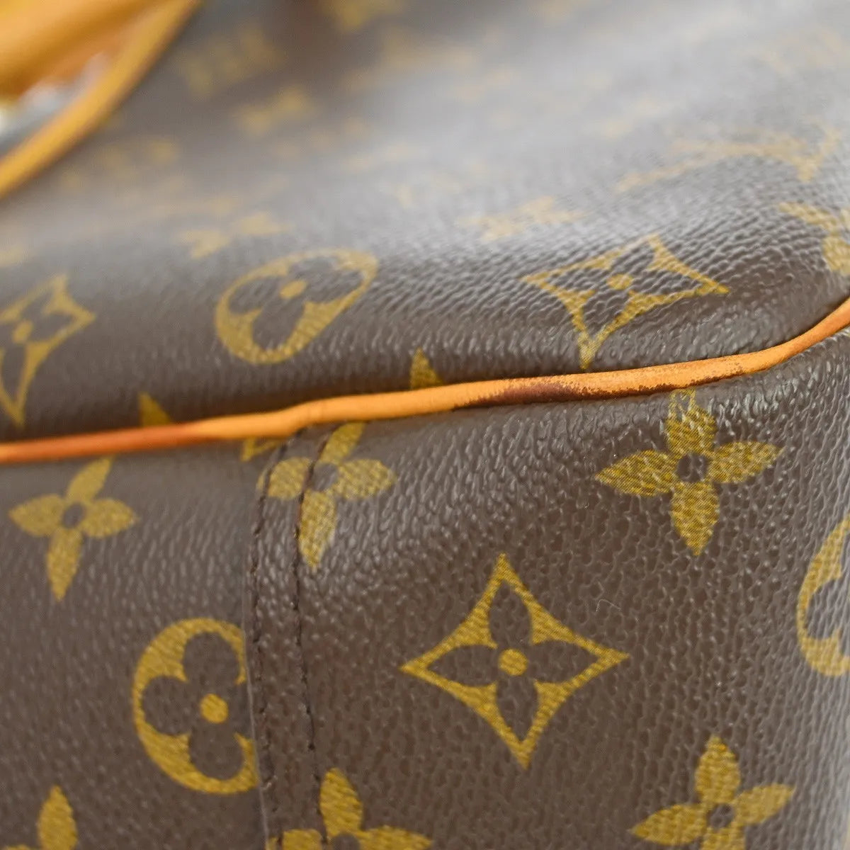 Louis Vuitton Deauville Monogram Canvas Brown Canvas Handbag (Pre-Owned)