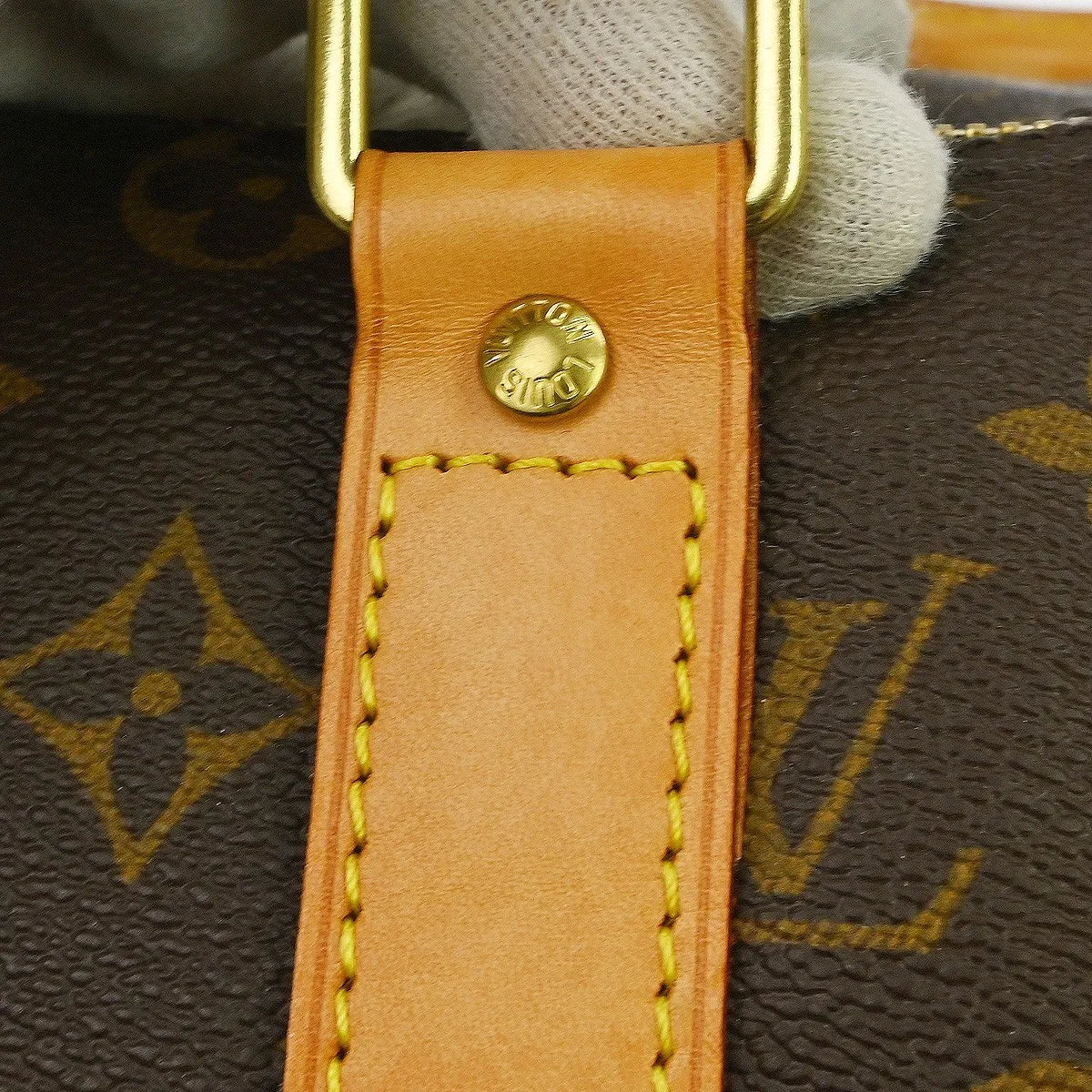 Louis Vuitton Keepall Monogram Canvas Brown Canvas Travel Bag Bag (Pre-Owned)