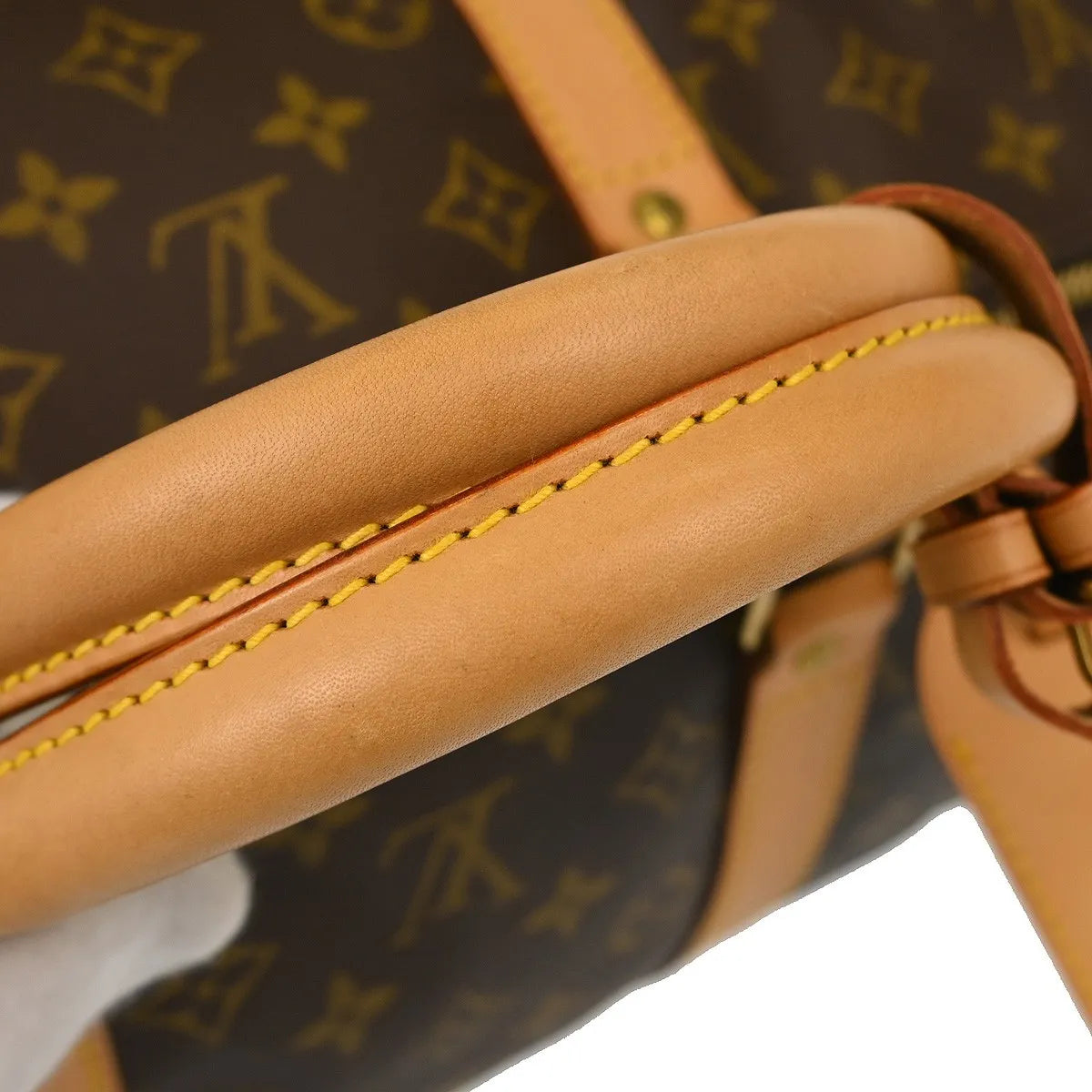 Louis Vuitton Keepall Monogram Canvas Brown Canvas Travel Bag Bag (Pre-Owned)