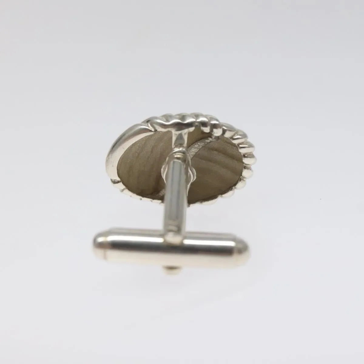 Tiffany & Co. Shell-Style Line Oval Cuffs Silver 925 Silver Silver Jewelry (Pre-Owned)