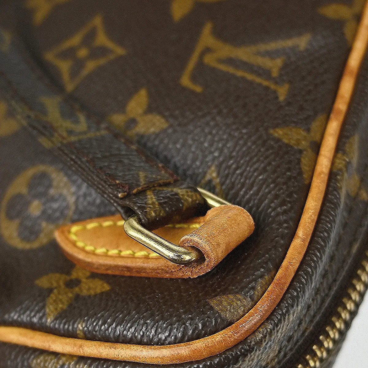 Louis Vuitton Pochette Marly Bandouliere Monogram Canvas Brown Canvas Shoulder Bag Bag (Pre-Owned)