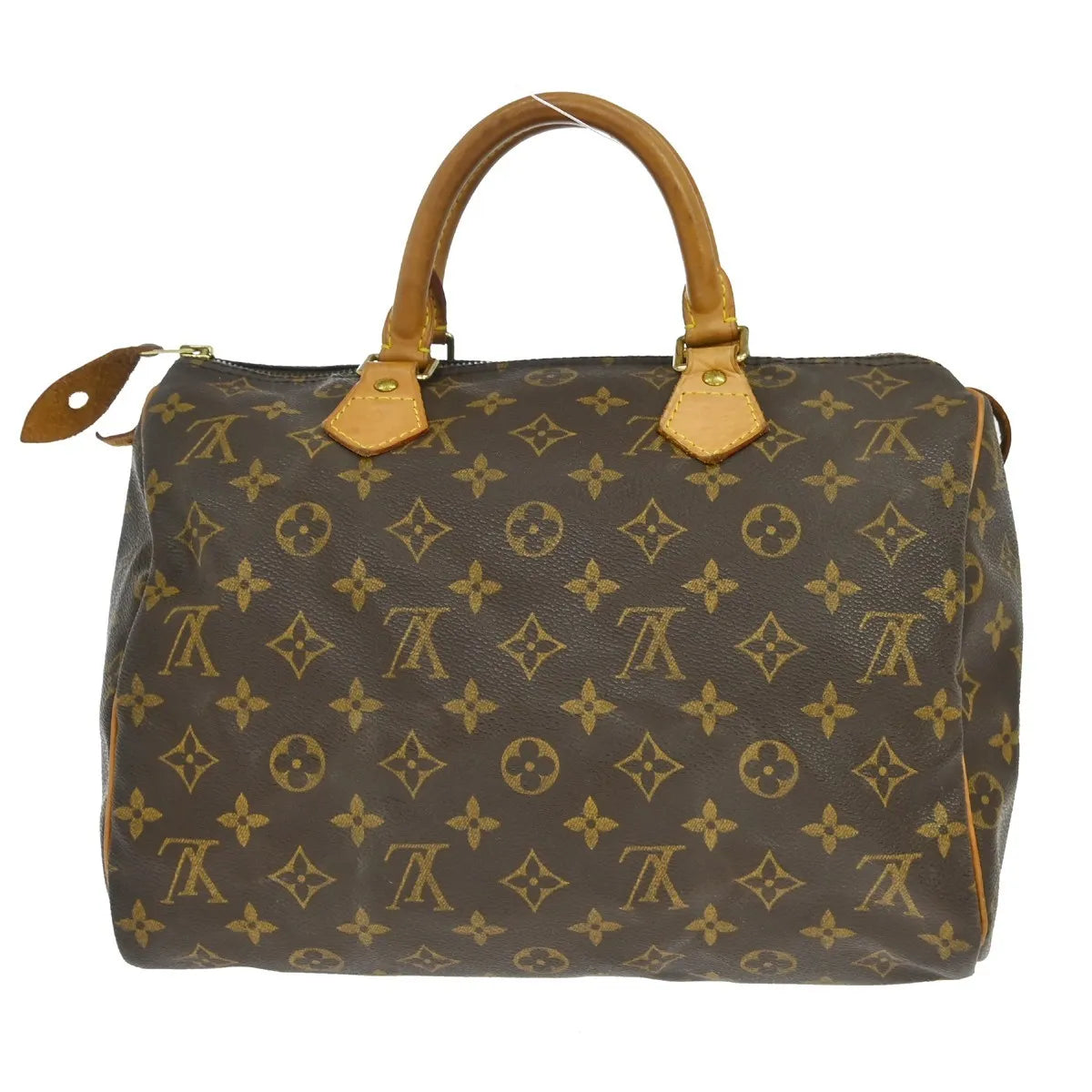 Louis Vuitton Speedy Monogram Canvas Brown Canvas Handbag (Pre-Owned)