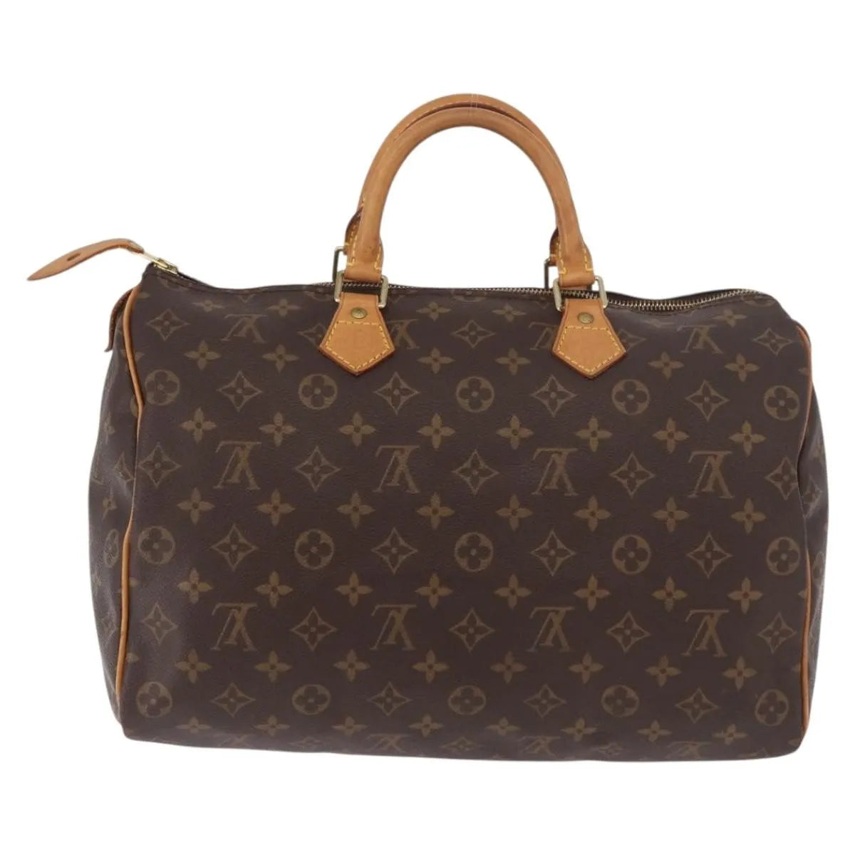 Louis Vuitton Speedy Monogram Canvas Brown Canvas Handbag (Pre-Owned)