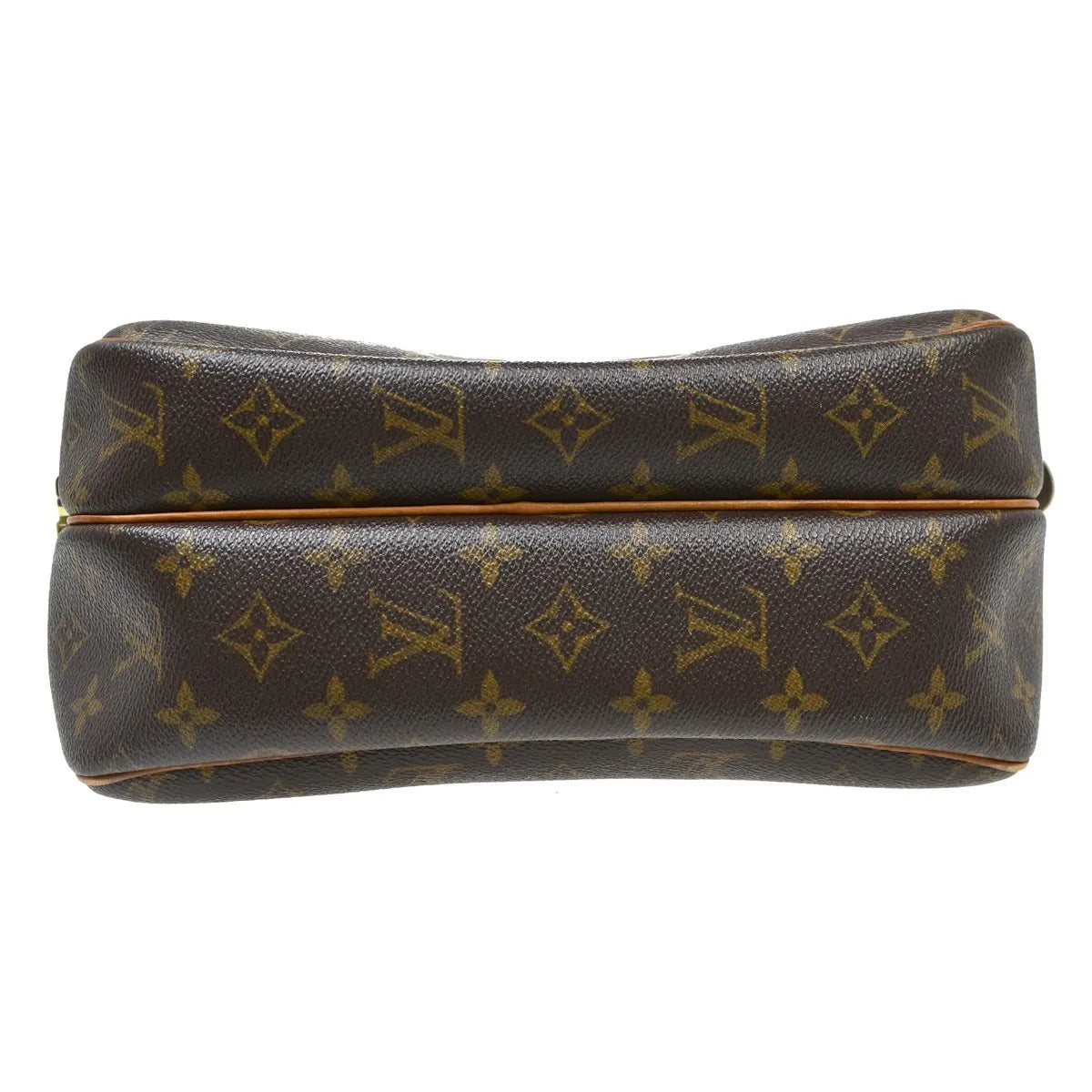 Louis Vuitton Reporter Bag Monogram Canvas Brown Canvas Shoulder Bag Bag (Pre-Owned)
