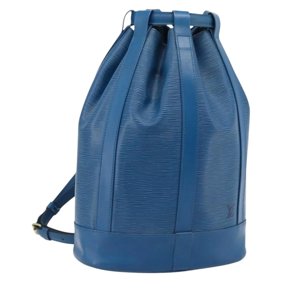 Louis Vuitton Randonnee Epi Leather Blue Leather Shoulder Bag Bag (Pre-Owned)