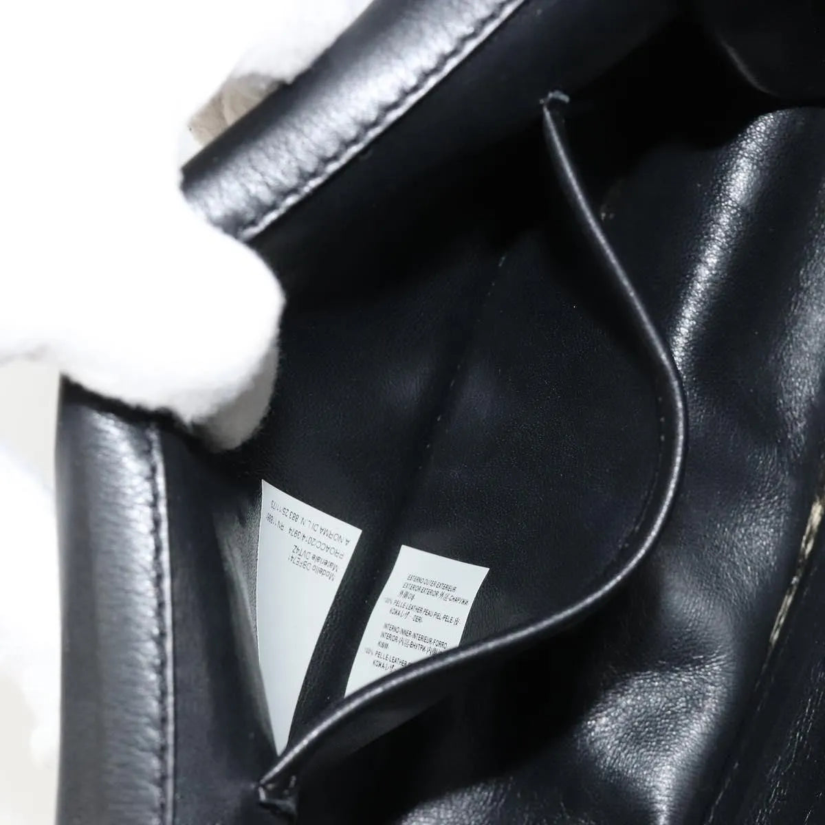 Versace Medusa Flap Chain Leather Black Leather Shoulder Bag Bag (Pre-Owned)