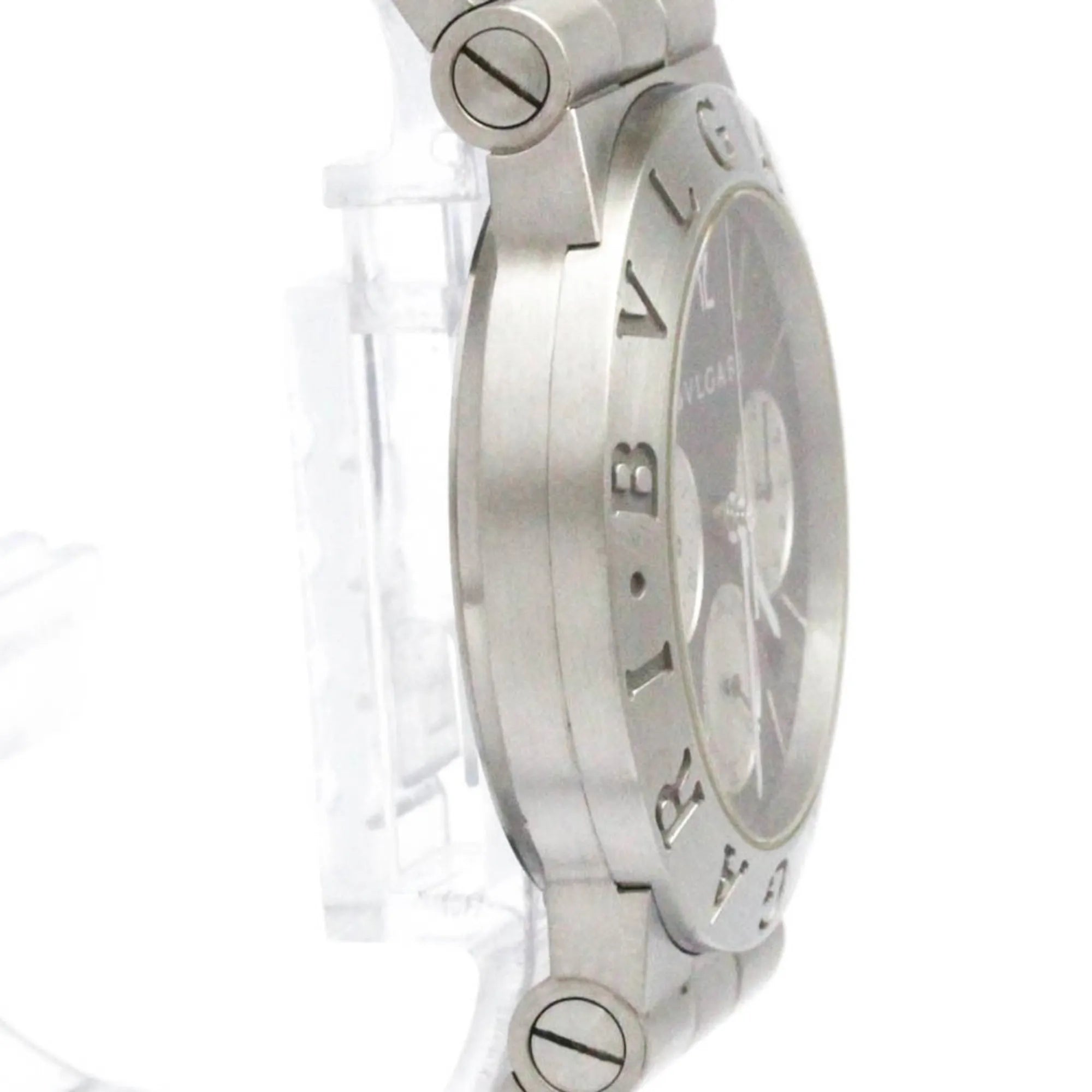 Bvlgari Diagono Chronograph Quartz Stainless Steel Watch (Pre-Owned)