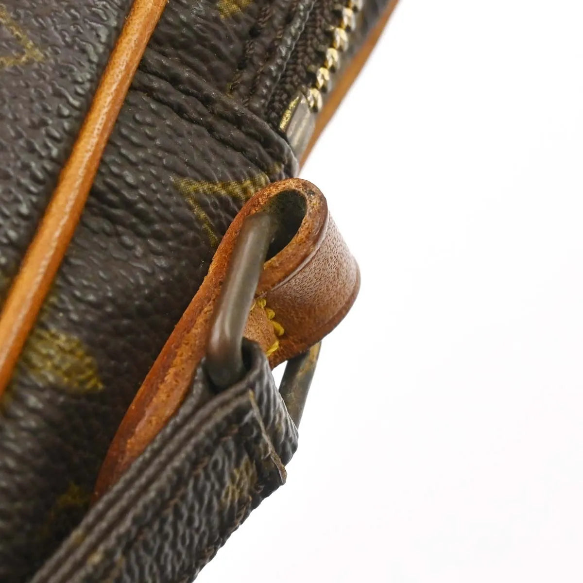 Louis Vuitton Danube Monogram Canvas Brown Canvas Shoulder Bag Bag (Pre-Owned)