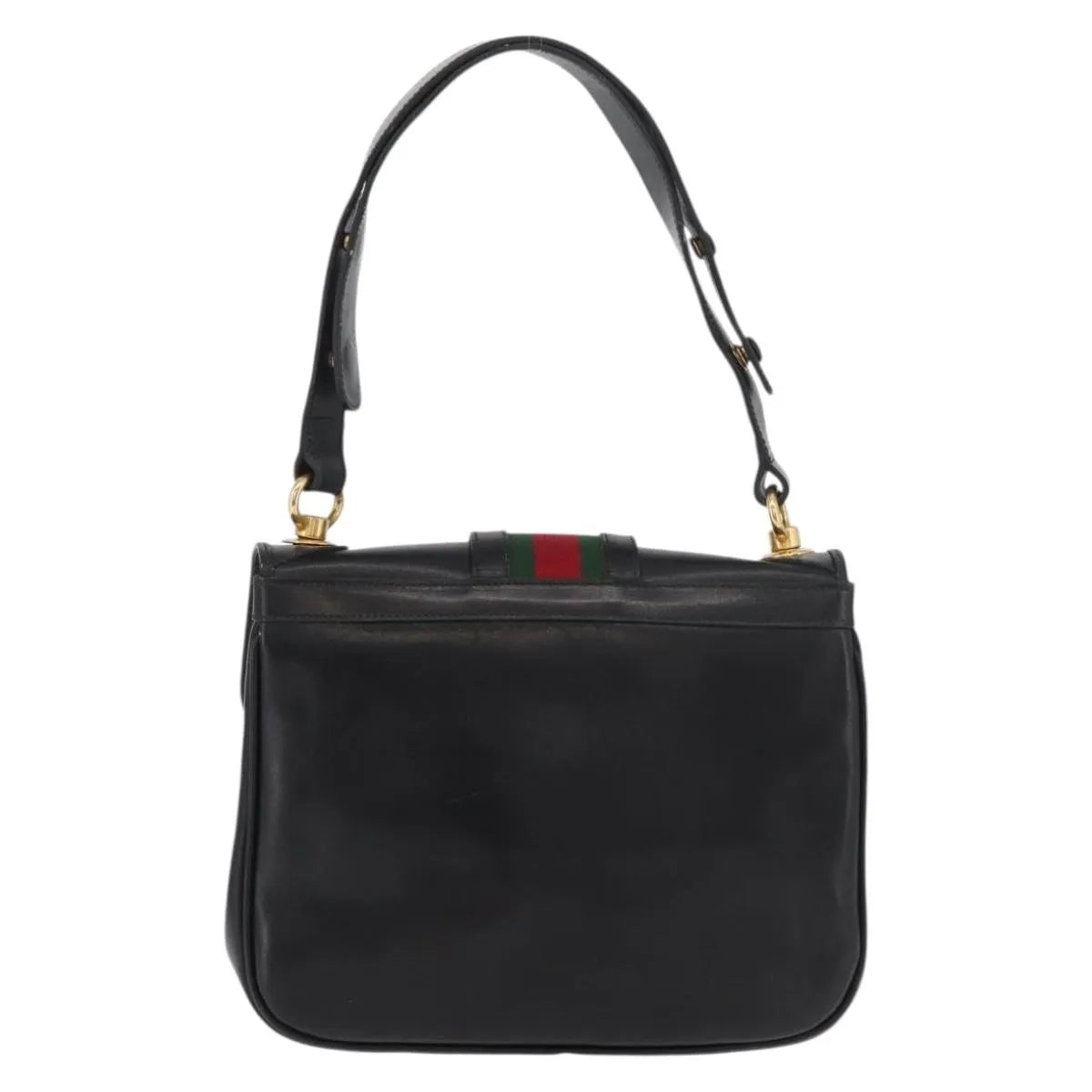Gucci Sherry Line Shoulder Leather Multicolour Leather Handbag (Pre-Owned)