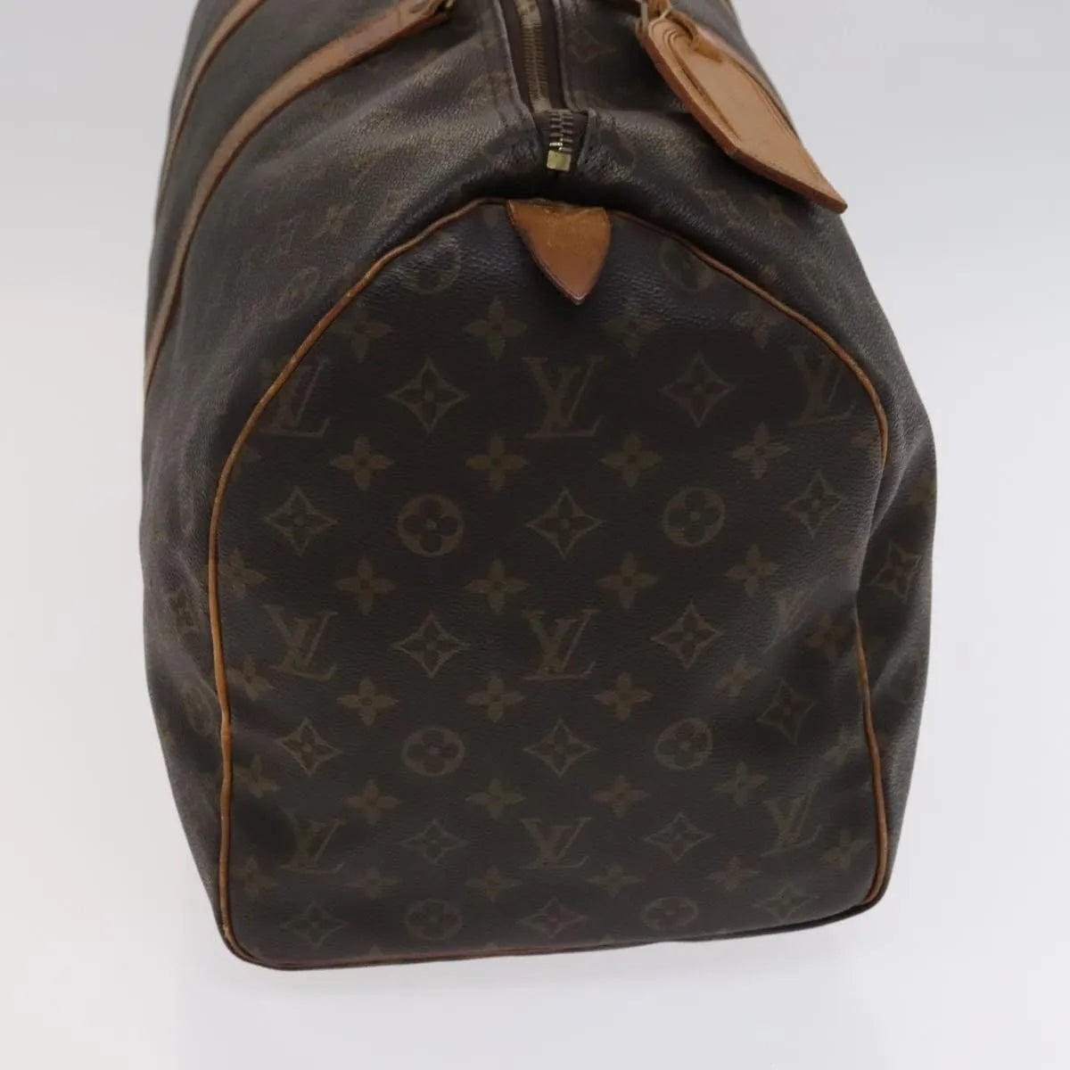 Louis Vuitton Keepall Monogram Canvas Brown Canvas Travel Bag Bag (Pre-Owned)