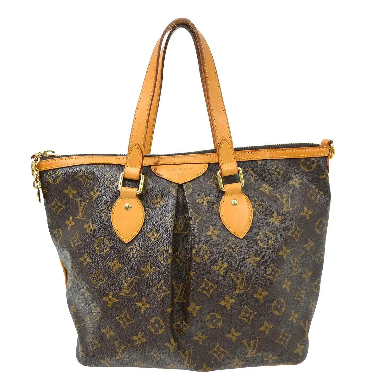 Louis Vuitton Palermo Monogram Canvas Brown Canvas Tote Bag Bag (Pre-Owned)