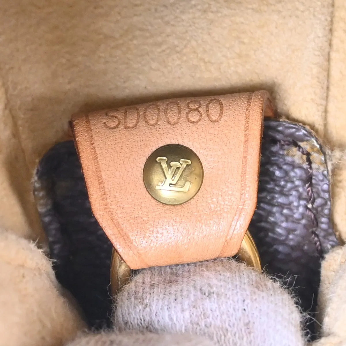 Louis Vuitton Monogram Looping Handbag Monogram Canvas Brown Canvas Shoulder Bag Bag (Pre-Owned)