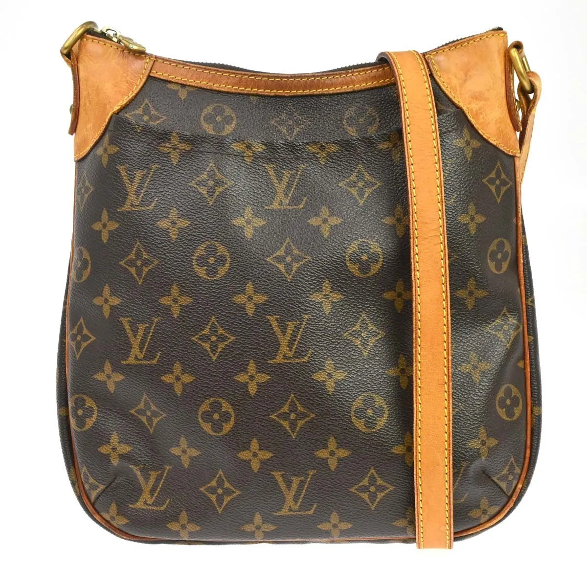Louis Vuitton Odeon Monogram Canvas Brown Canvas Shoulder Bag Bag (Pre-Owned)