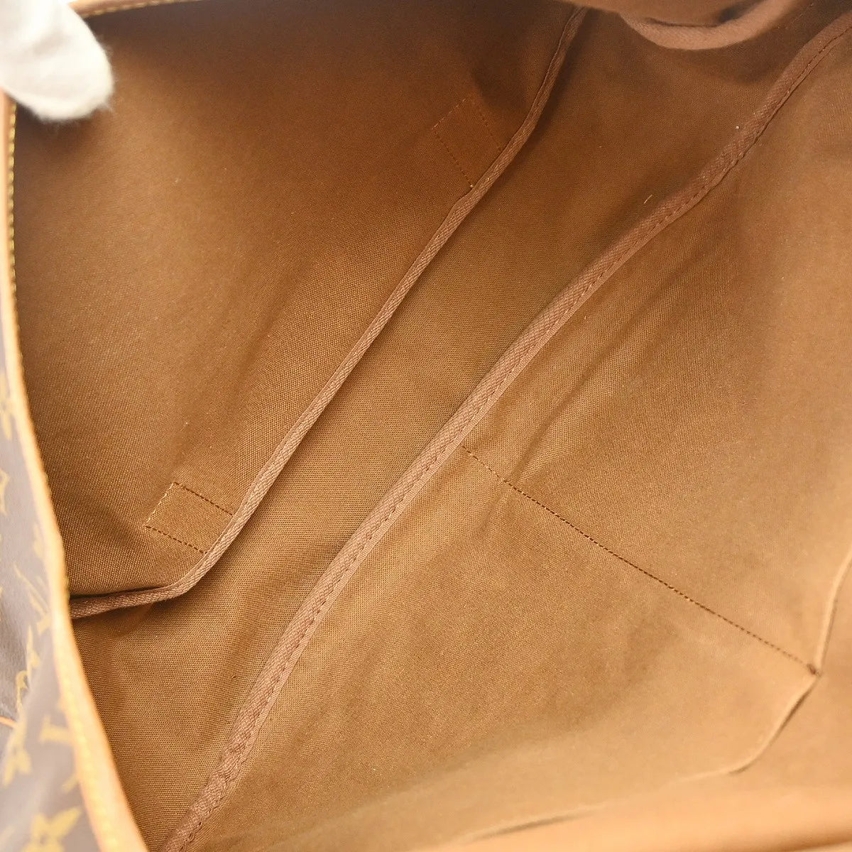 Louis Vuitton Saumur Monogram Canvas Brown Canvas Shoulder Bag Bag (Pre-Owned)