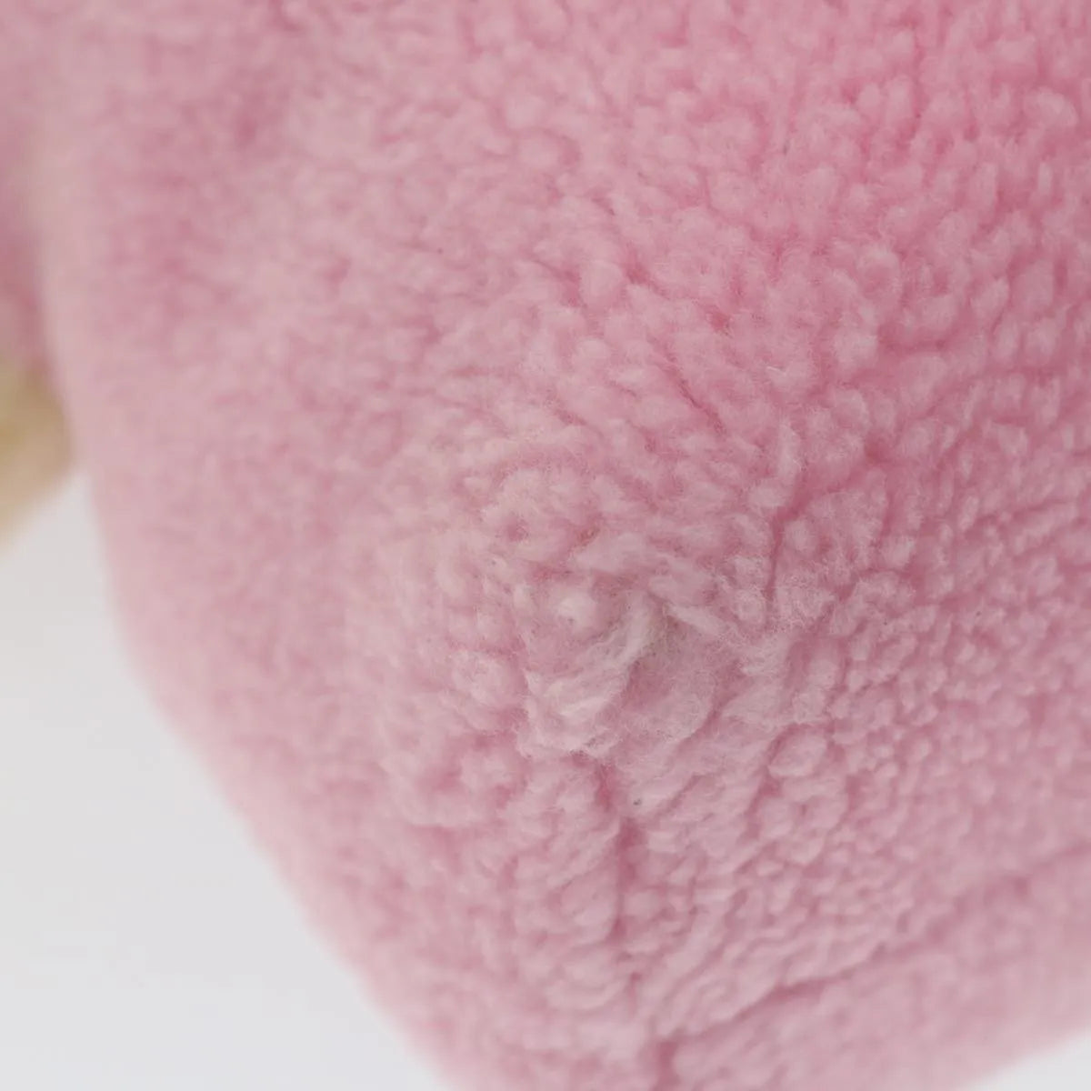 Gucci Children's Flying Bear Tote Wool Pink Wool Handbag (Pre-Owned)