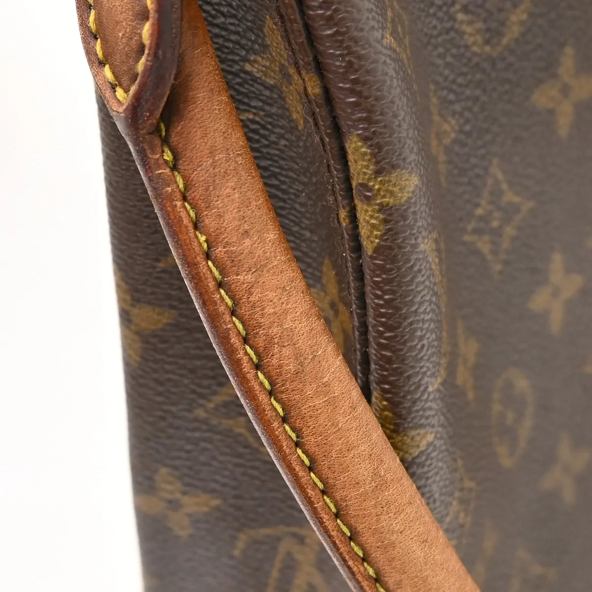 Louis Vuitton Looping Monogram Canvas Brown Canvas Handbag (Pre-Owned)