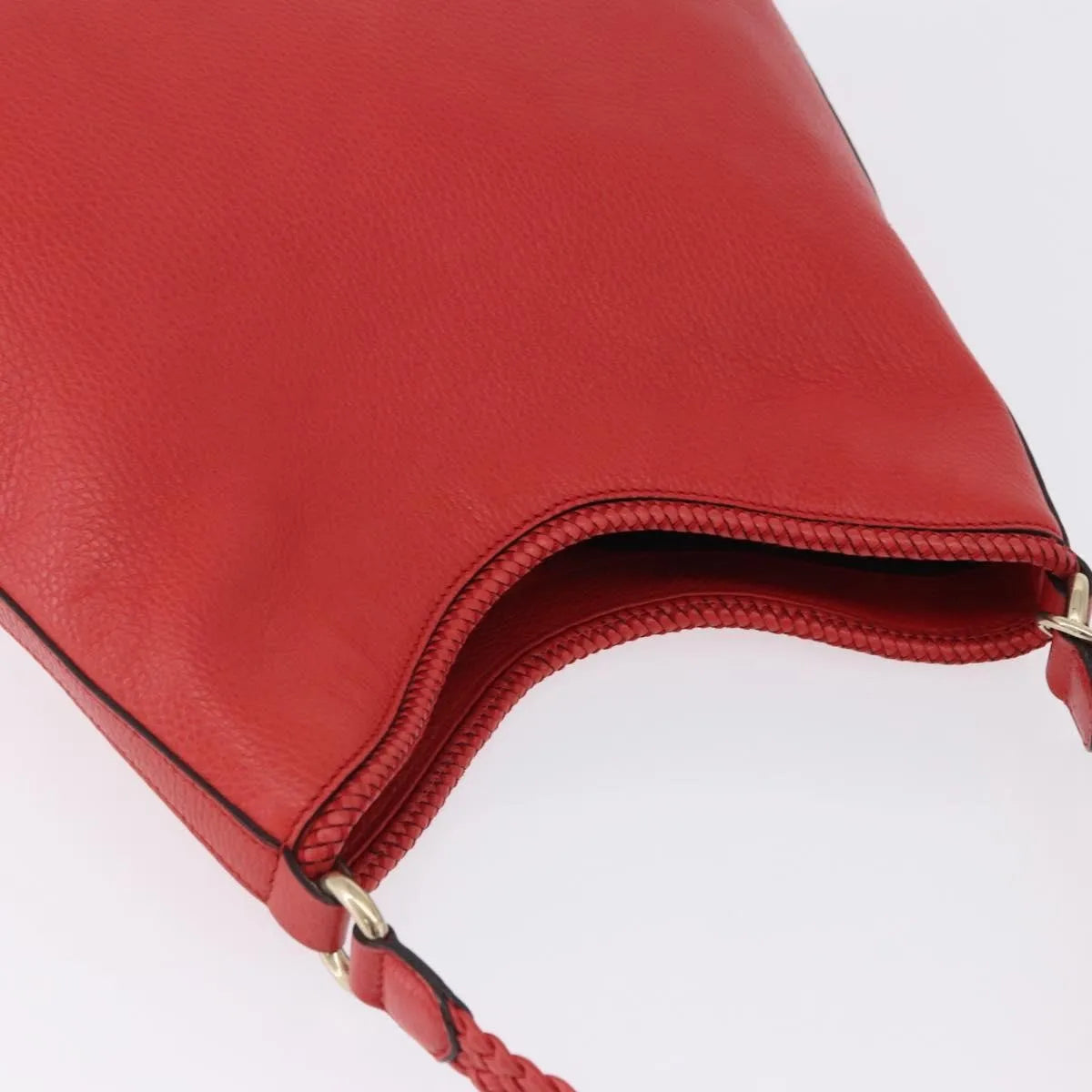 Gucci Marrakech Hobo Leather Orange Leather Shoulder Bag Bag (Pre-Owned)