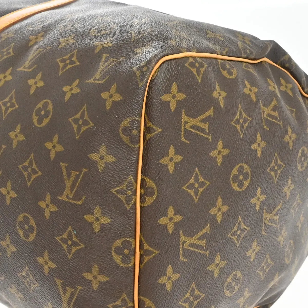 Louis Vuitton Keepall Monogram Canvas Brown Canvas Travel Bag Bag (Pre-Owned)