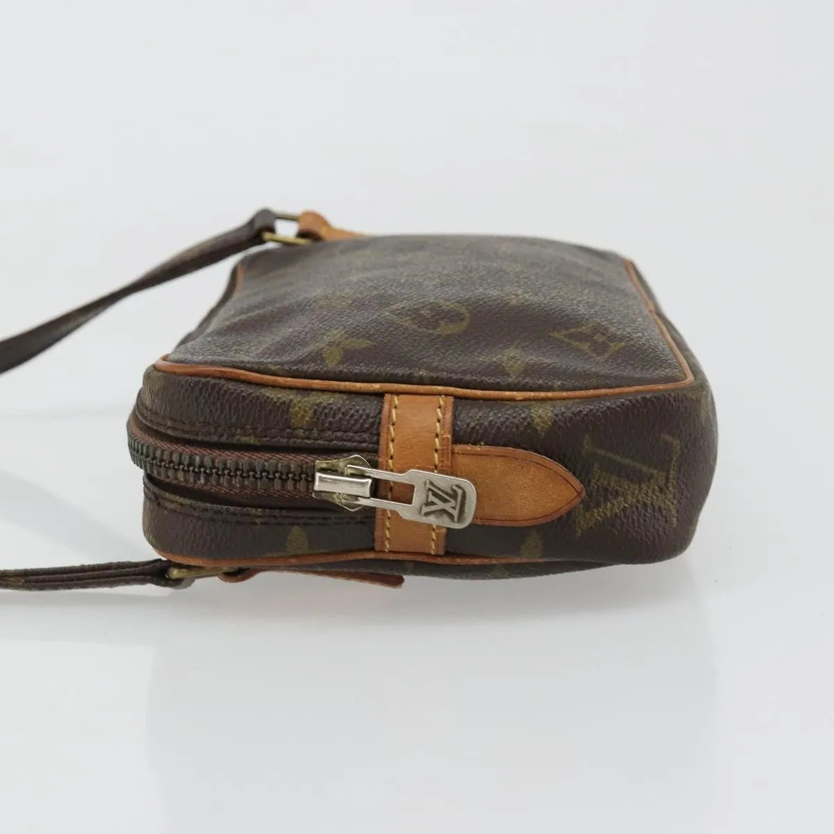 Louis Vuitton Pochette Marly Bandouliere Monogram Canvas Brown Canvas Shoulder Bag Bag (Pre-Owned)