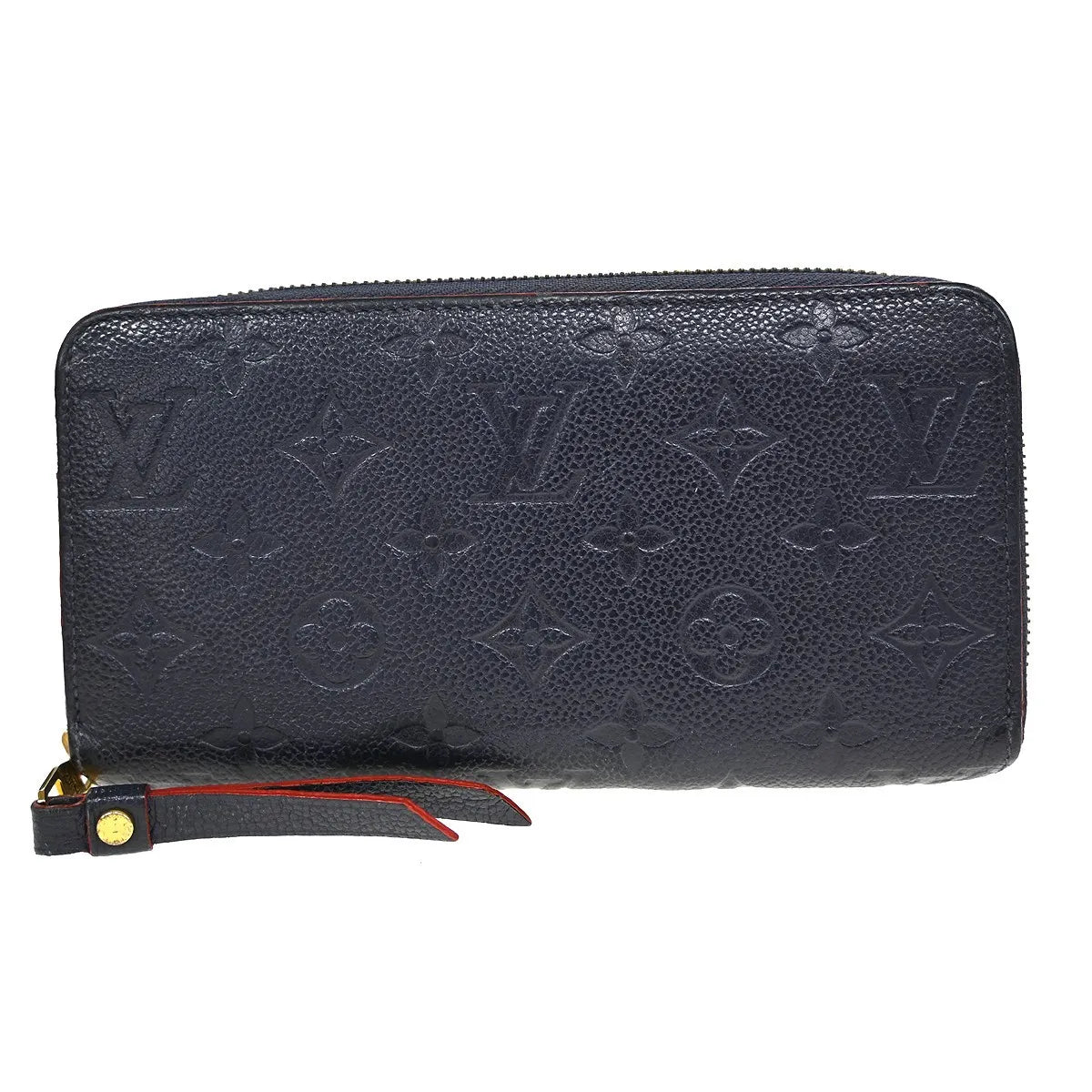 Louis Vuitton Portefeuille Zippy Monogramme Empreinte Monogramme Empreinte Navy Leather Wallets Accessory (Pre-Owned)