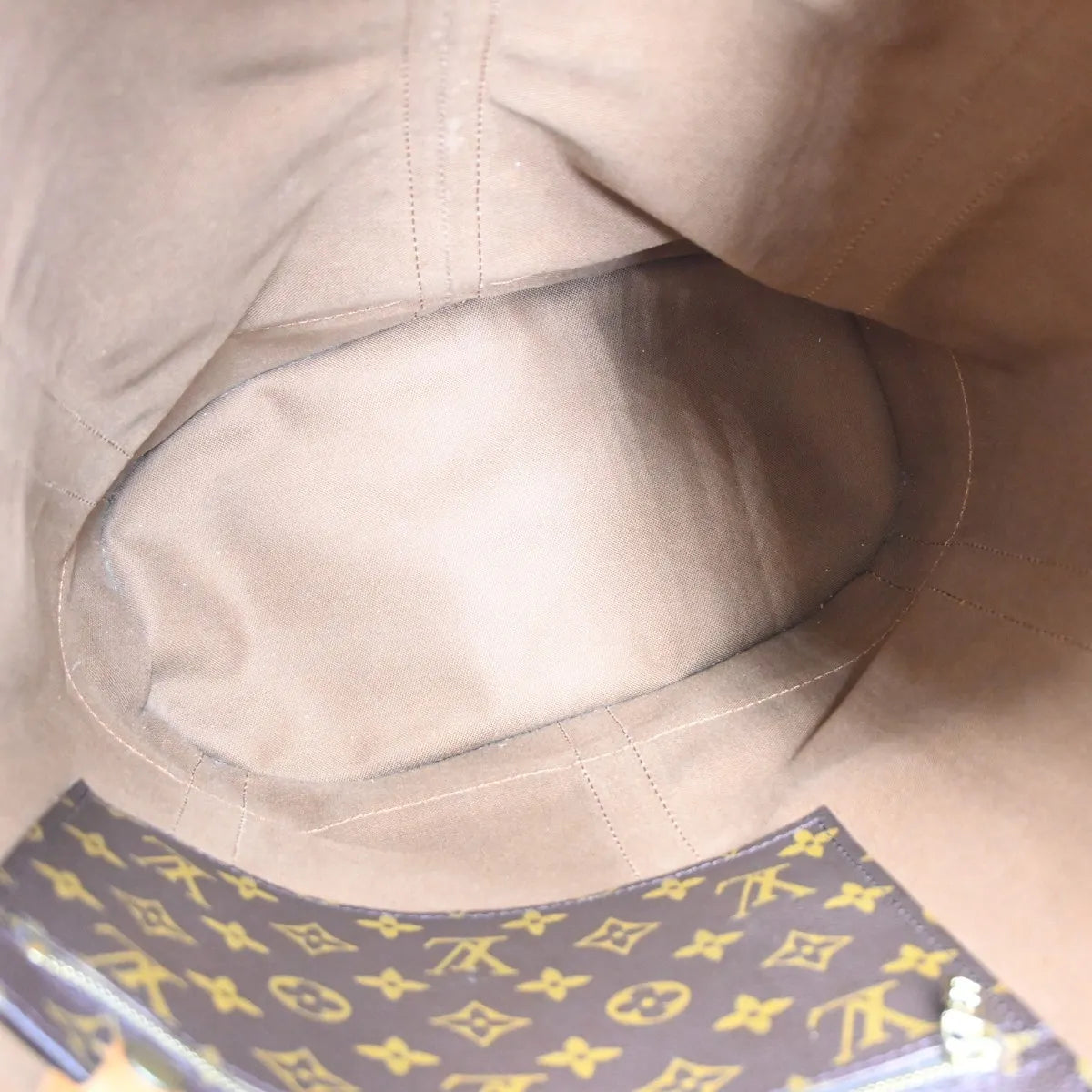 Louis Vuitton Randonnee Monogram Canvas Brown Canvas Shoulder Bag Bag (Pre-Owned)