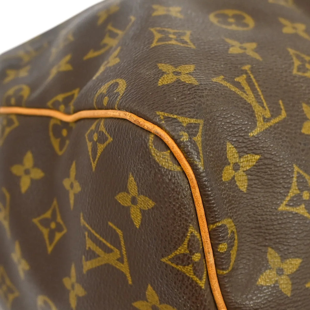 Louis Vuitton Keepall Monogram Canvas Brown Canvas Travel Bag Bag (Pre-Owned)