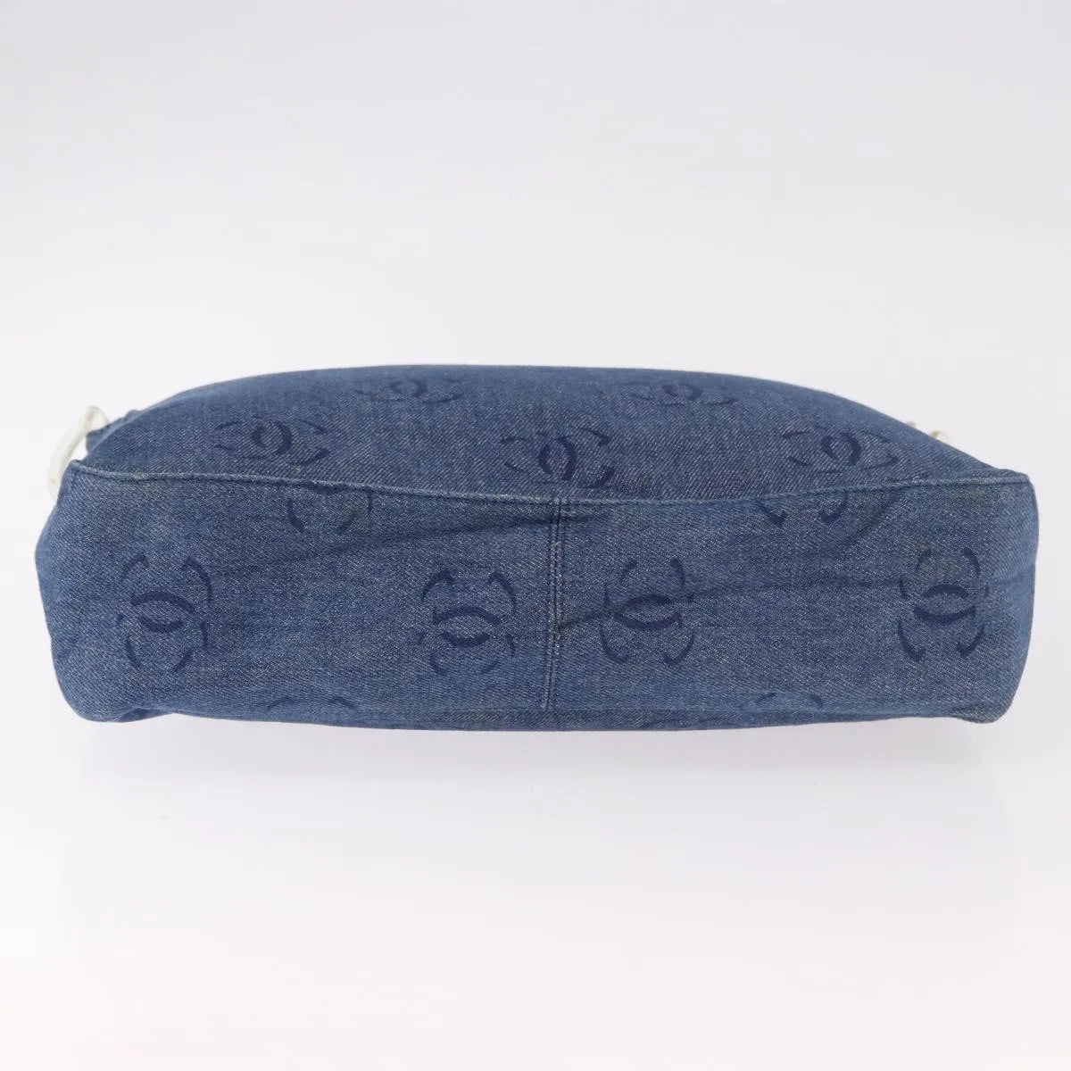 Chanel Cc Shoulder Bag Denim Blue Denim_Jeans Shoulder Bag Bag (Pre-Owned)
