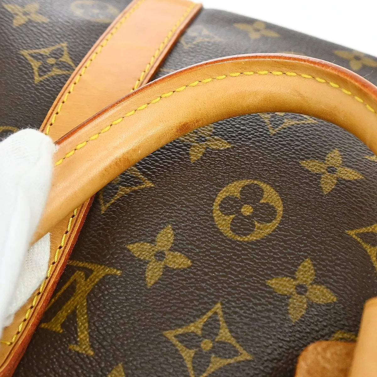 Louis Vuitton Keepall Monogram Canvas Brown Canvas Travel Bag Bag (Pre-Owned)