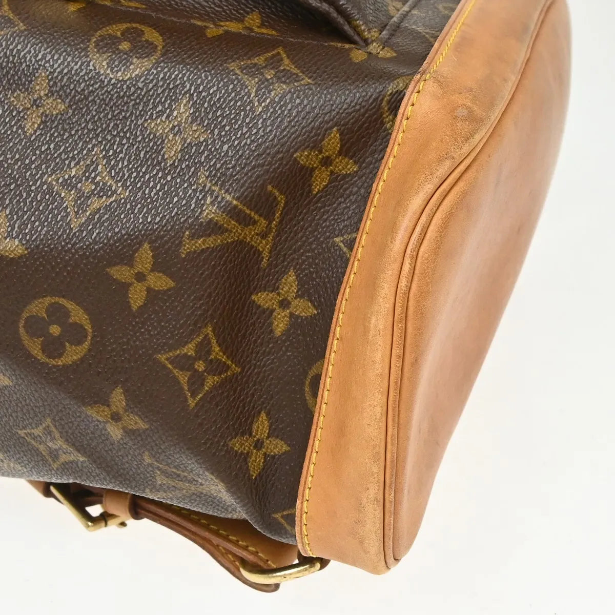 Louis Vuitton Montsouris Monogram Canvas Brown Canvas Backpack Bag (Pre-Owned)
