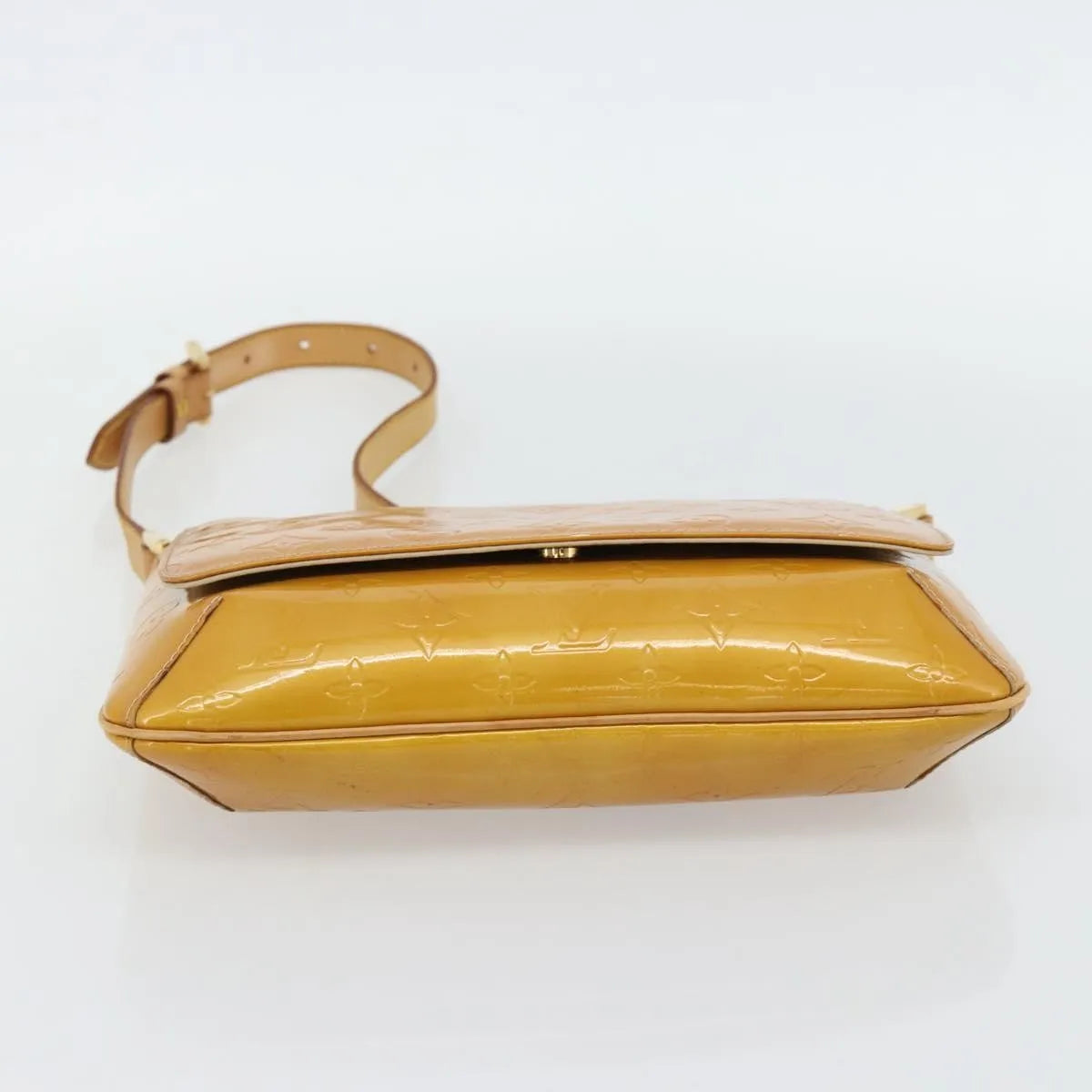 Louis Vuitton Thompson Street Monogram Vernis Yellow Patent_Leather Shoulder Bag Bag (Pre-Owned)