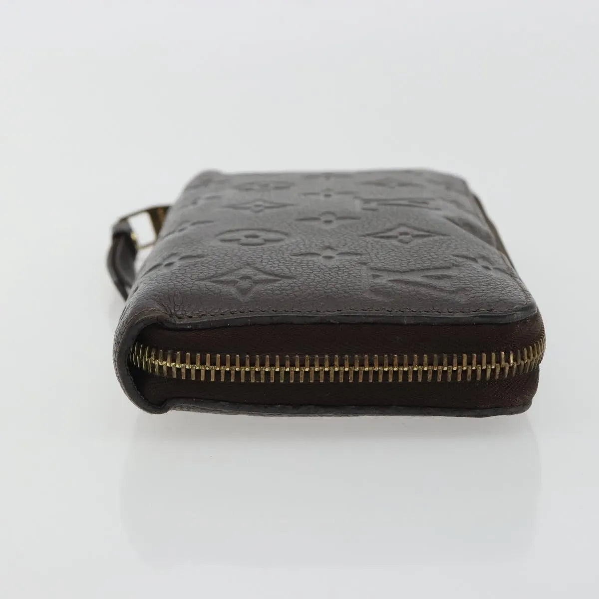 Louis Vuitton Zippy Wallet Nm Leather Empreinte Brown Leather Wallets Accessory (Pre-Owned)