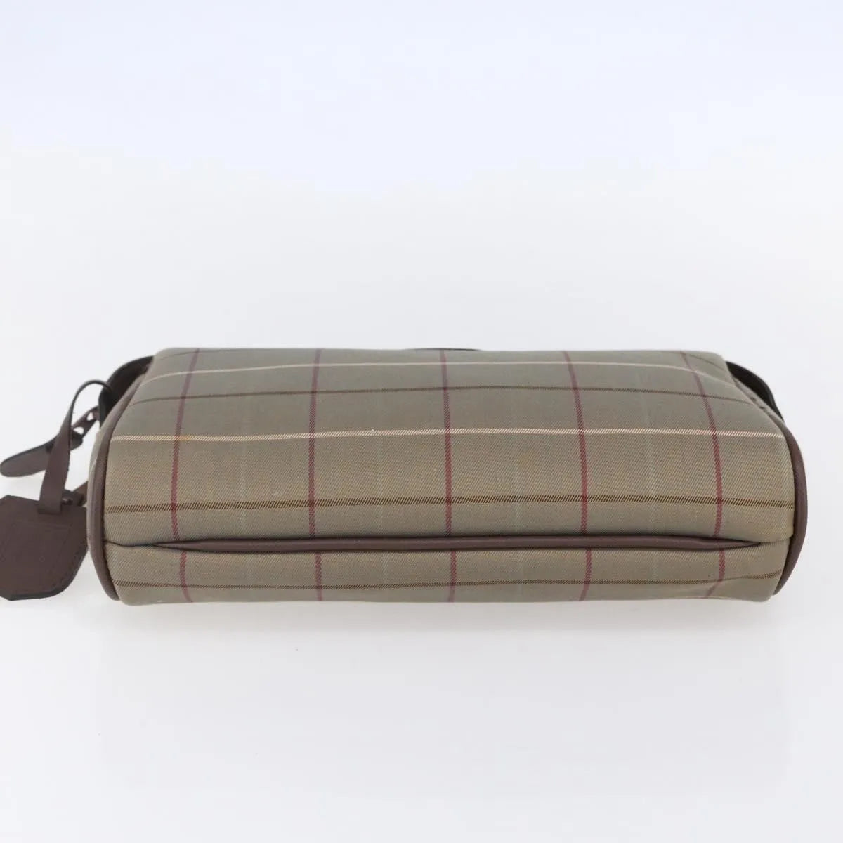 Burberry Nova Check Pochette Canvas Beige Canvas Clutche & Pouche Bag (Pre-Owned)