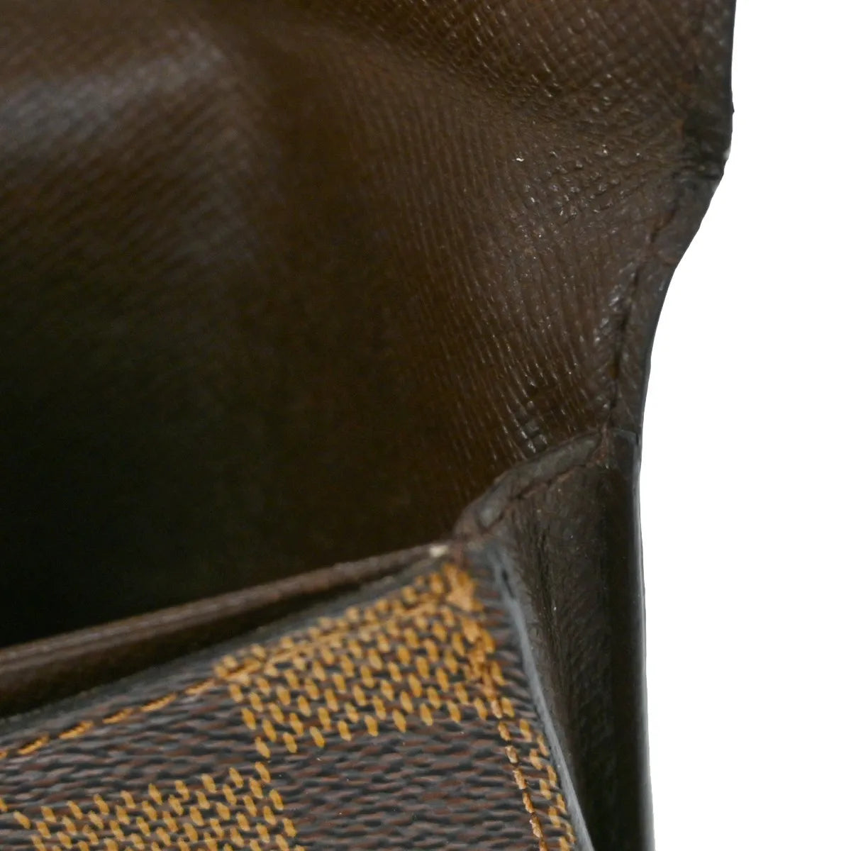 Louis Vuitton Bifold Damier Brown Canvas Wallets Accessory (Pre-Owned)