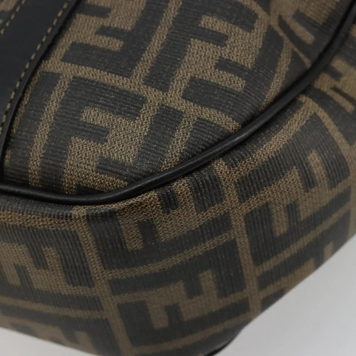 Fendi Zucca Tote Ff Motif Multicolour Canvas Handbag (Pre-Owned)