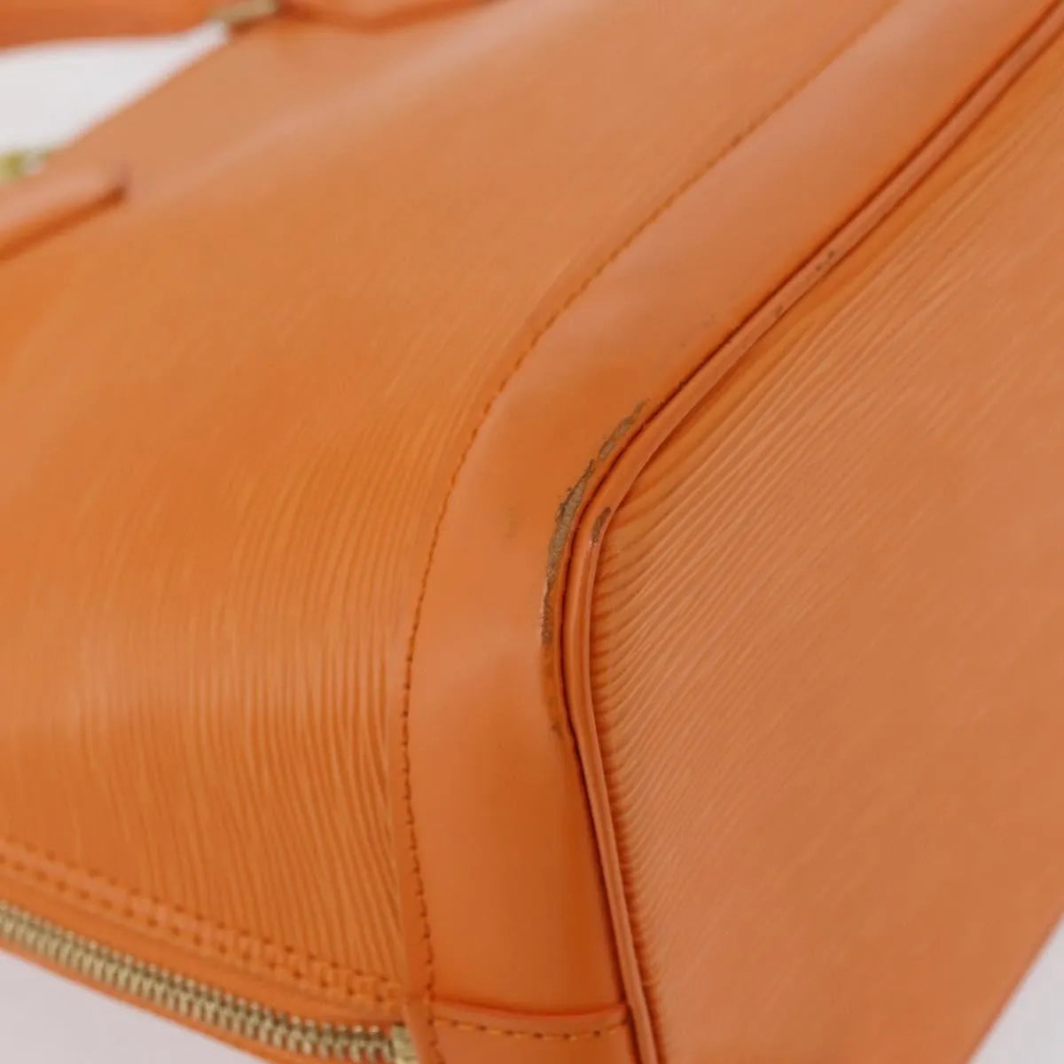 Louis Vuitton Alma Epi Orange Leather Handbag (Pre-Owned)