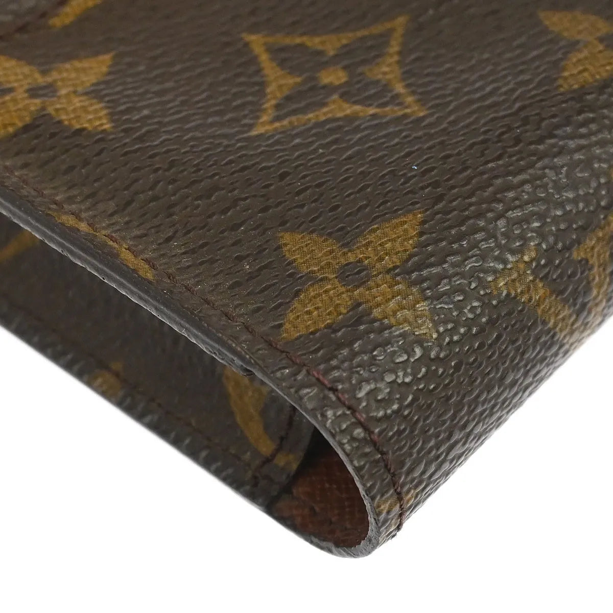 Louis Vuitton Cigarette Case Monogram Canvas Brown Canvas Clutche & Pouche Bag (Pre-Owned)