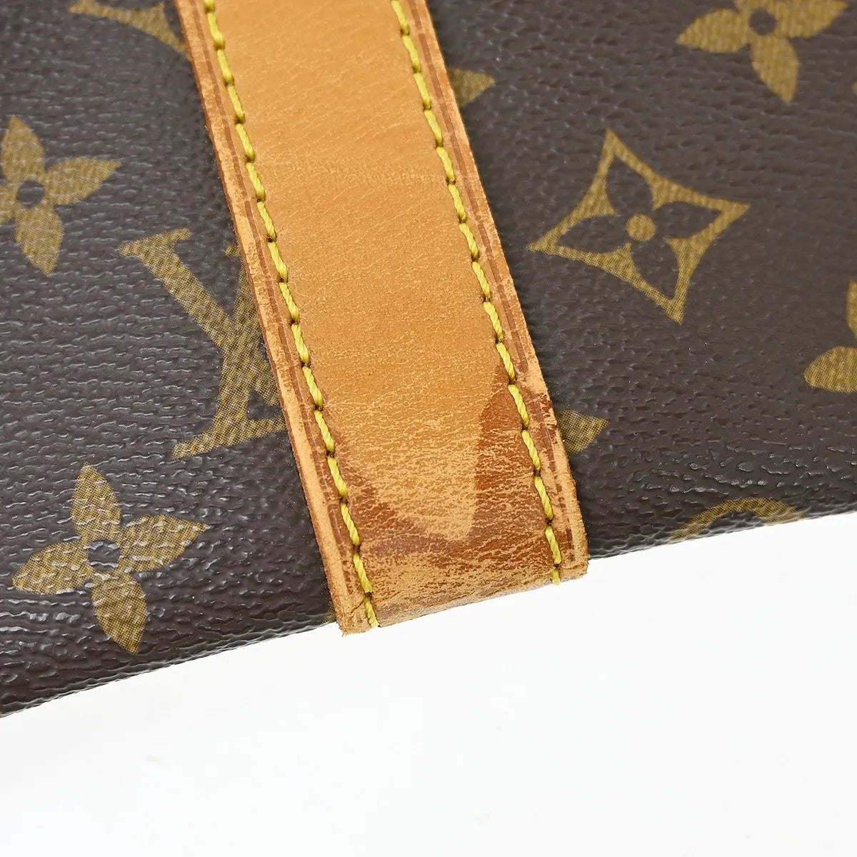 Louis Vuitton Keepall Monogram Canvas Brown Canvas Travel Bag Bag (Pre-Owned)