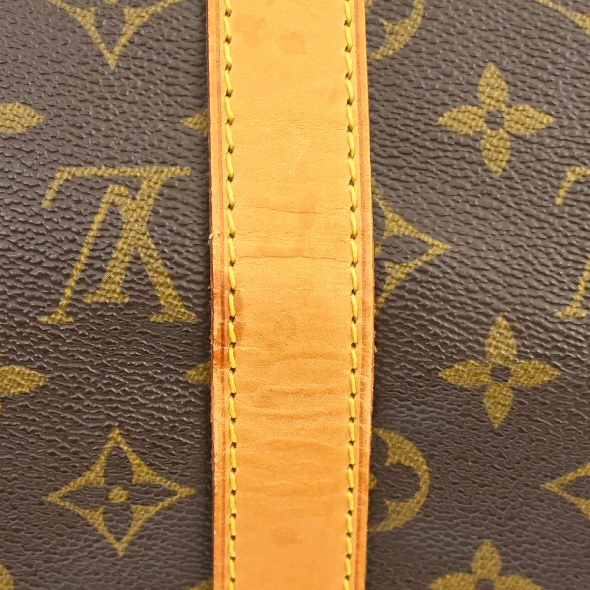Louis Vuitton Keepall Monogram Canvas Brown Canvas Travel Bag Bag (Pre-Owned)