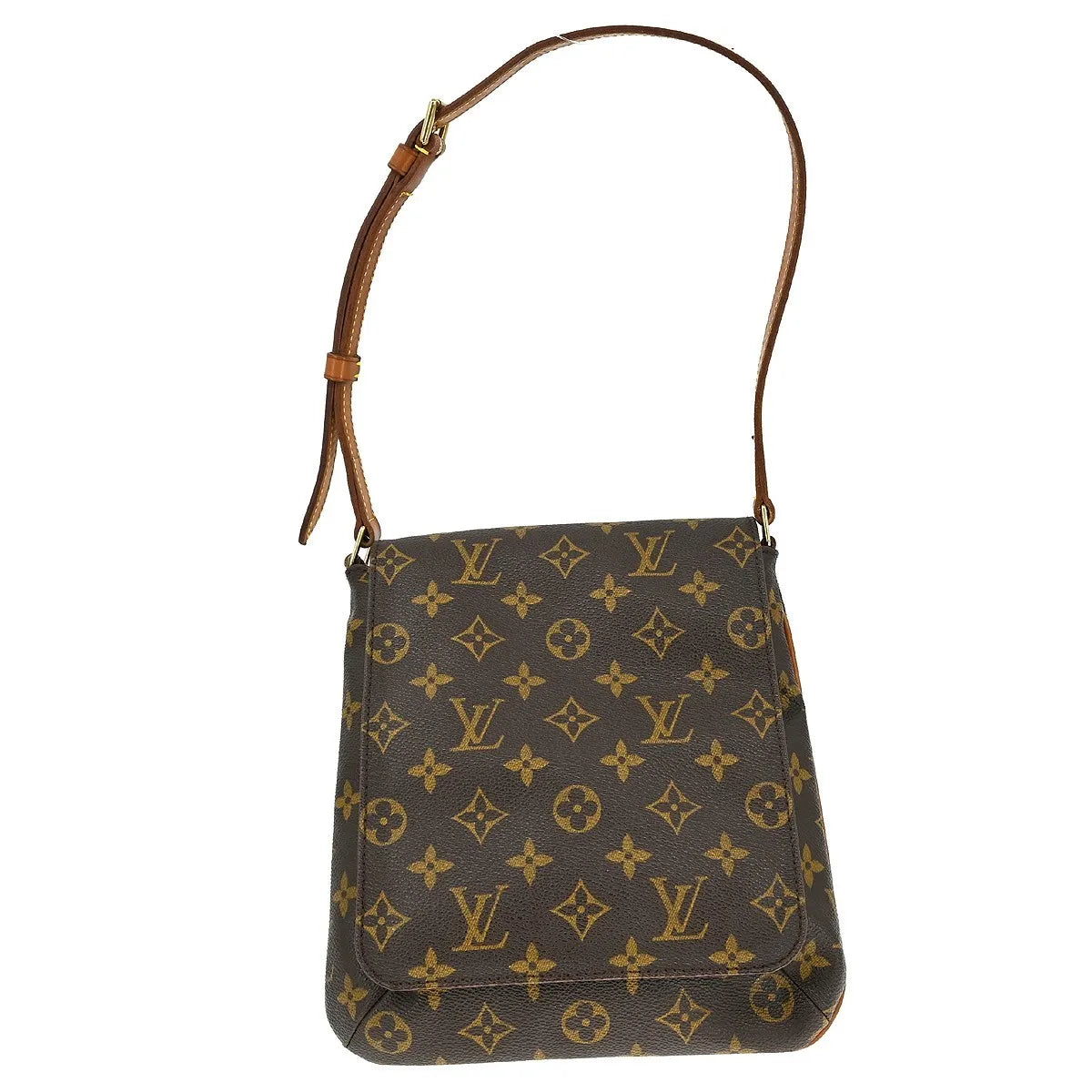 Louis Vuitton Musette Salsa Monogram Canvas Brown Canvas Shoulder Bag Bag (Pre-Owned)