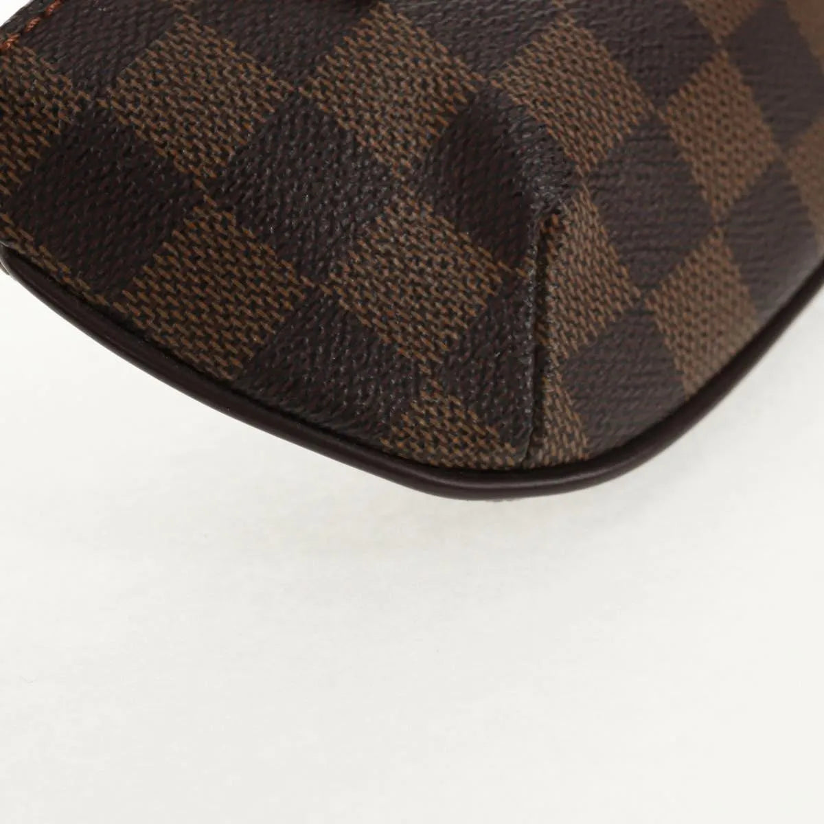 Louis Vuitton Manosque Pochette Damier Brown Canvas Clutche & Pouche Bag (Pre-Owned)