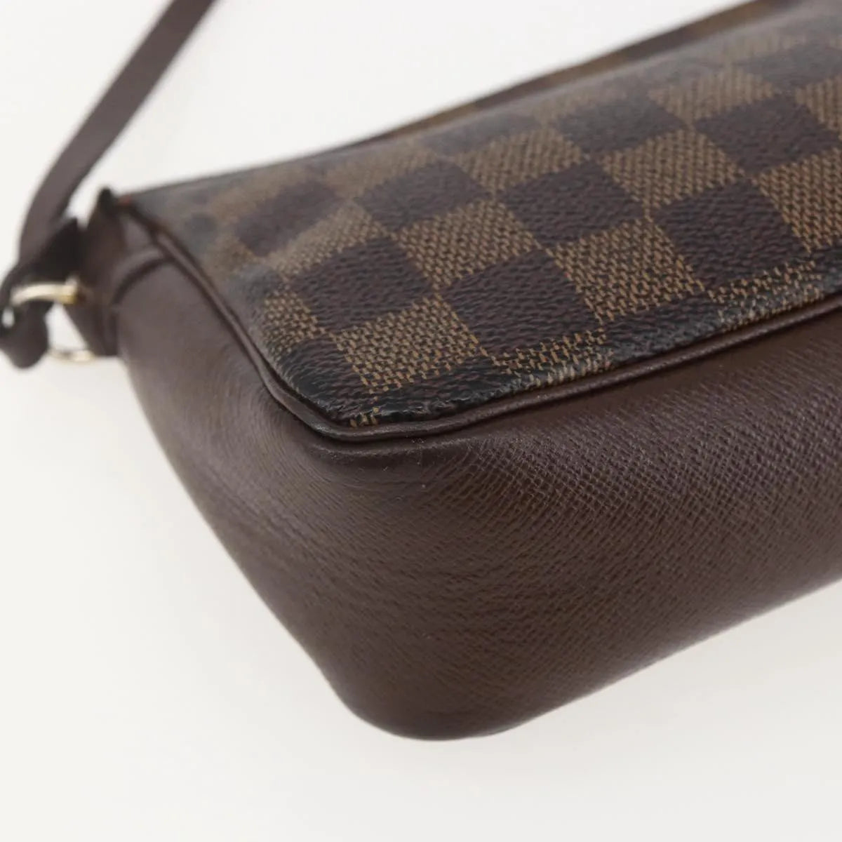 Louis Vuitton Trousse Make Up Damier Canvas Brown Canvas Clutche & Pouche Bag (Pre-Owned)