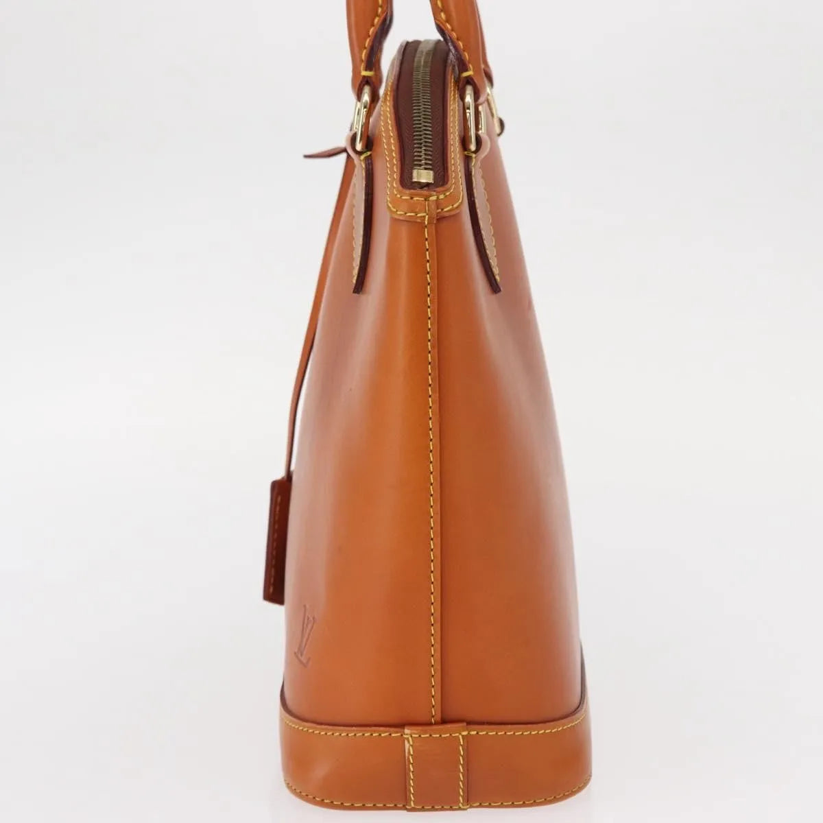 Louis Vuitton Lockit Nomade Leather Brown Leather Handbag (Pre-Owned)