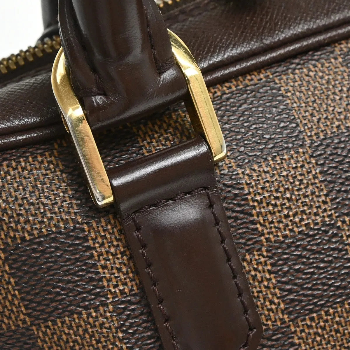 Louis Vuitton Brera Damier Brown Canvas Handbag (Pre-Owned)