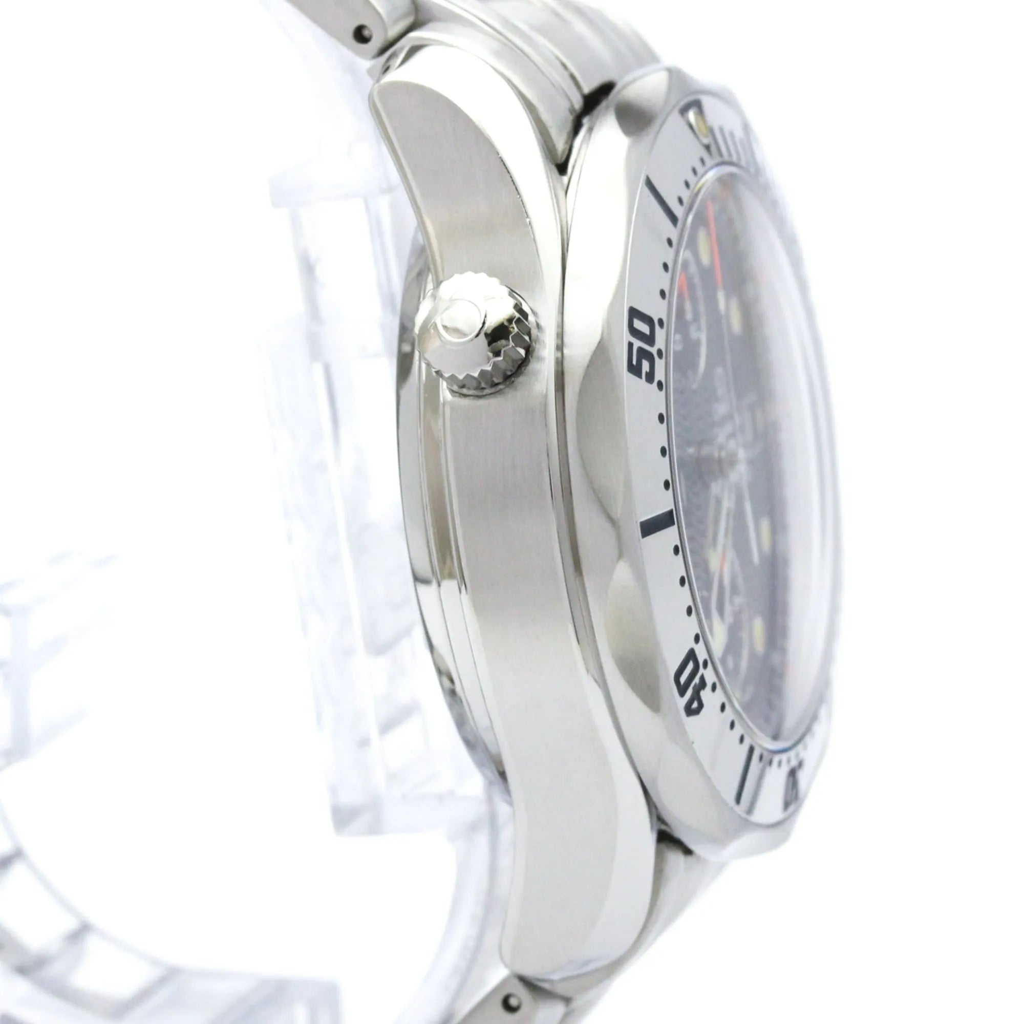 Omega Seamaster Diver 300M Chronometer Chronograph Automatic Stainless Steel Watch (Pre-Owned)