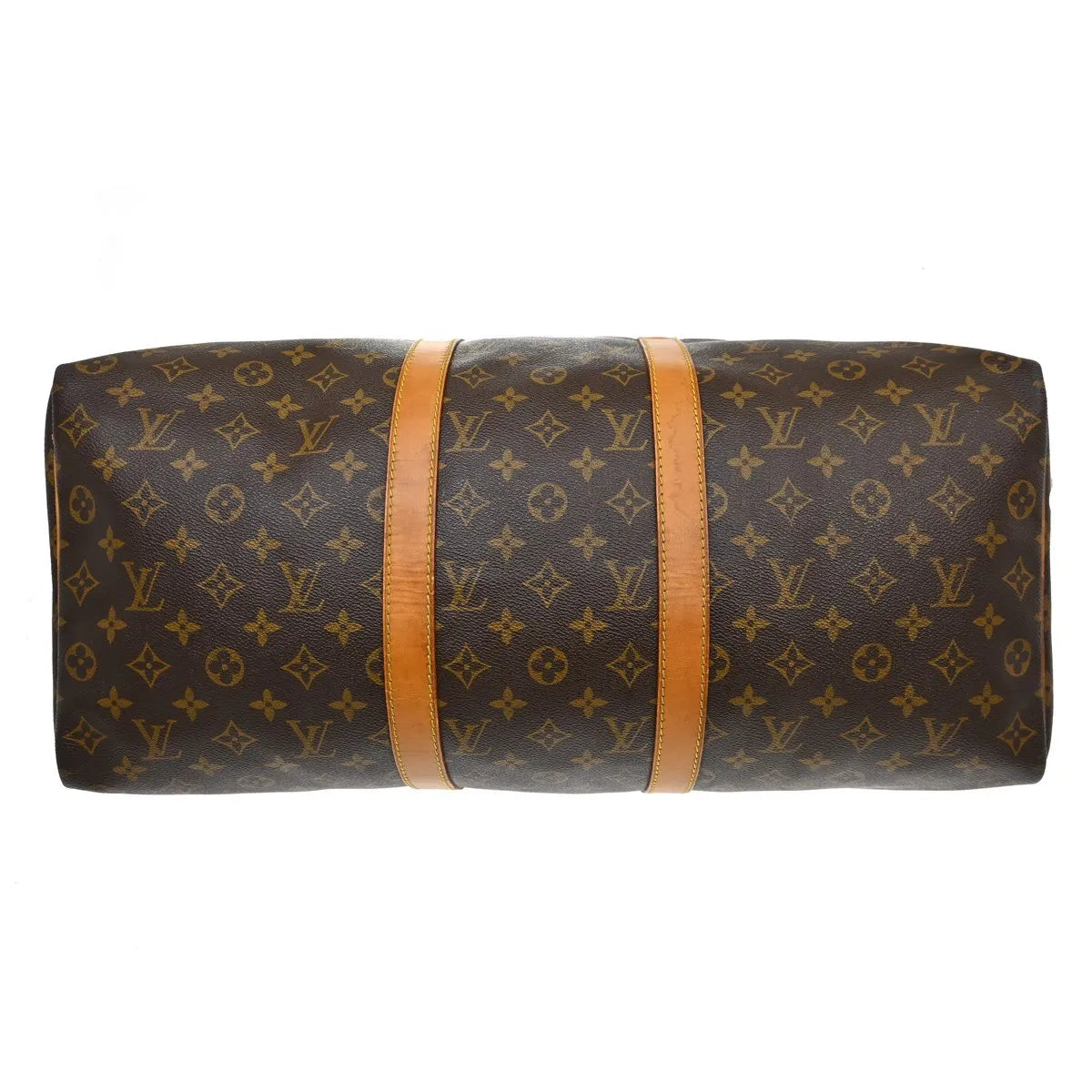 Louis Vuitton Keepall Monogram Canvas Brown Canvas Travel Bag Bag (Pre-Owned)