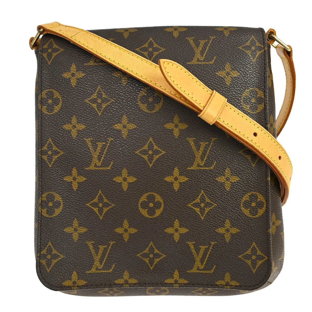 Louis Vuitton Musette Salsa Monogram Canvas Brown Canvas Shoulder Bag Bag (Pre-Owned)