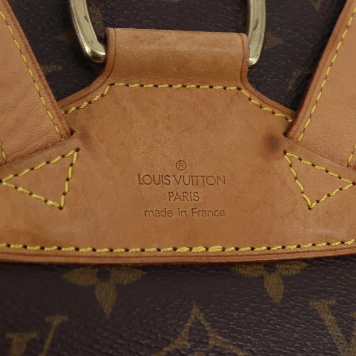 Louis Vuitton Montsouris Monogram Brown Canvas Backpack Bag (Pre-Owned)